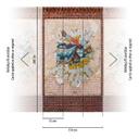 Graffiti tapet brun beige - non-woven tapet Industrial Livingwalls - mat og glat