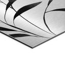 Geborsteld Alu-Dibond met goud-, zilver- & kopereffect - Tere bladeren in zonlicht - Cats & Dotz