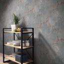 PVC-frit non-woven tapet med marmorlook i grå