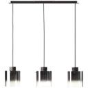 Pendelleuchte Benett, braun, 122 x 90 cm, Glas Pendelleuchte