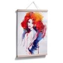 Poster - La femme aux cheveux roux