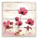 Pink Cosmos 2 - Træ print