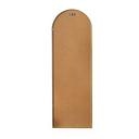 Wandspiegel gold gebogen - Glasgow - 30x90 cm