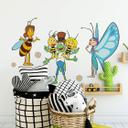 Sticker mural - Maya l'abeille et ses amis