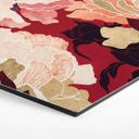 Hexagon Dibond Pæoner med store blomster - SpaceFrog Designs