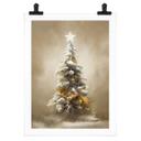 Plakat Treechild - Golden Christmas Tree