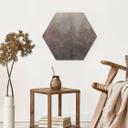 Wanddecoratie bos in warme herfsttinten - Ms Tiff - Alu-Dibond