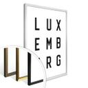 Póster - Tipografía Luxemburgo