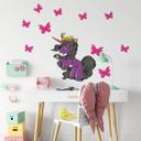 Wallsticker Filly Unicorn Beauty Claudia