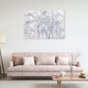 Canvasbillede, Irys blomster blå