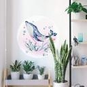Sticker mural Kvilis - Orque curieuse - Rond