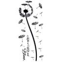 Wallstickers - Mælkebøtte - Make a wish and blow