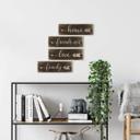 Houten Bordje - Home