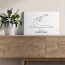 Tableau sur toile Yoga - Pigeon