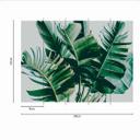 Nature PalmFronds1 tapet i grågrøn - non-woven tapet Designwalls 2 - 2,55 x 3,5 m