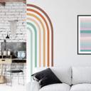 Wallsticker Halve regnbuer