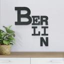 MDF bogstaver - Berlin (mixed)