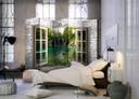 Screen room divider - Grøn skat, 3-delt
