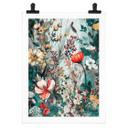 Póster Floral - Pradera primaveral con flores - Jaszke