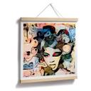 Póster Zamart - Homenaje a Miró - La Llamada - Cuadrado
