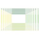 Architects Paper Papier peint photo Atelier 47 Room Pattern vert, blanc, jaune