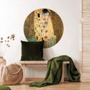 Sticker mural Klimt - Le baiser - Rond