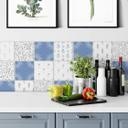 Azulejos Adhesivos Florales de todo tipo en estilo casa de campo - lote de 12