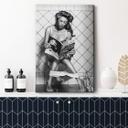 Lienzo gNo - Multitarea en blanco y negro