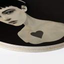 Cuadro de madera Irlanda - Maybe there's enough to you - Redondo