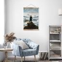 Tekstil plakat Friedrich - Vandreren