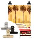Póster Butterworth - Coche antiguo en Los Ángeles