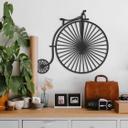 MDF - Decoración en madera bicicleta antigua - penny-farthing