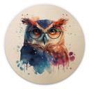 Væg cirkel træ Heine - Intelligent Owl