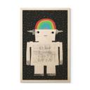 Billede af træ regnbuerobot Sleep Laugh Create - Treechild