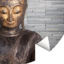 Fototapet - Rundt - Thailand Buddha - vliesetapet/selvklæbende non-woven tapet