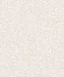 Papel pintado no tejido hojas naturaleza floral mate en gris beige