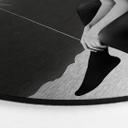 Wandcirkel Alu-Dibond zilver effect Ireland - No such thing