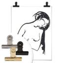 Poster Jonas - La femme nue