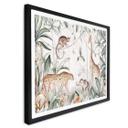 Póster Animales en la jungla - Póster infantil - Kvilis