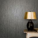 Ensfarvet tapet, non-woven vintage deluxe antracit
