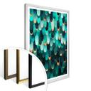 Frederiksson Plakat - Turquoise Feathers