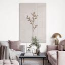 Akrylbillede Blomster Illustration - Forget-me-not - Goed Blauw