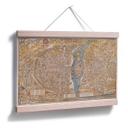 Poster - Carte historique de Paris