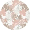 Selvklæbende non-woven tapet - Jungle Joy - 125 x 125 cm