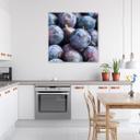 Canvasbillede, blomme frugt
