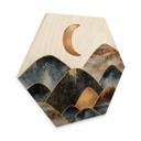 Hexagone - Bois Fredriksson - Montagnes au clair de lune doré