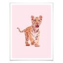 Plakat - Loose - Glitter tiger