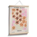 Póster NKTN - Mercado de las flores - Tokio