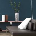 Livingwalls Vliestapete New Walls Tapete Uni blau