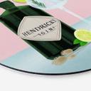 Dibond vægdekoration Gin og tonic-cocktail - Lizde – print på aluminium (Alu-Dibond)